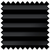 Pleated (Blackout), Black - Perfect Fit Blind